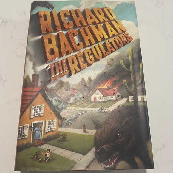 The Regulators by Richard Bachman / Stephen King Hardcover Book First Print 1996 - Picture 1 of 6